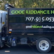 Good Riddance Hauling truck
