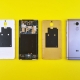 Dismantled Smartphone on Yellow Surface